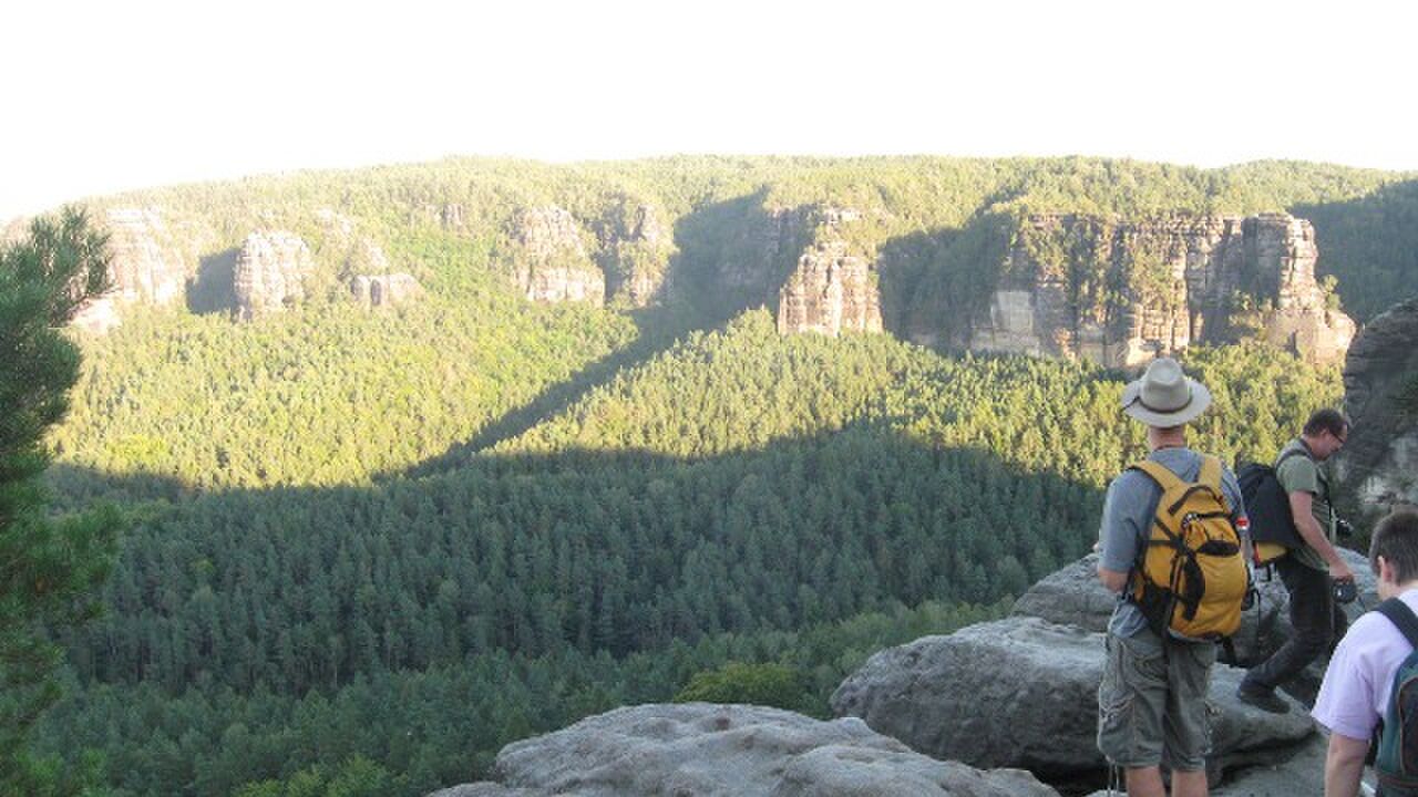 Der Nationalpark Sächsische Schweiz (Elbsandsteingebirge): Ist das schon Wildnis?!