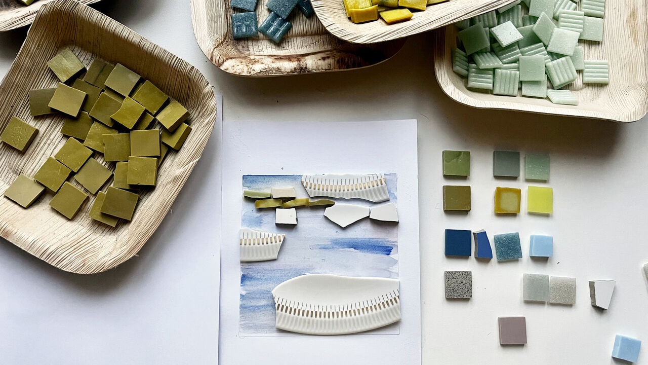 Im Flow mit Yoga & Mosaik - Kreative Resilienz erleben