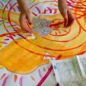 Stressbalance durch die Ausrichtung nach dem inneren Kompass