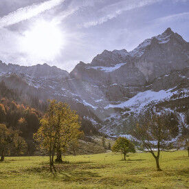 Naturpark Karwendel und der Große Ahornboden – Alpenlandschaft zwischen Schutz und Nutzung