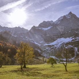 Naturpark Karwendel und der Große Ahornboden – Alpenlandschaft zwischen Schutz und Nutzung